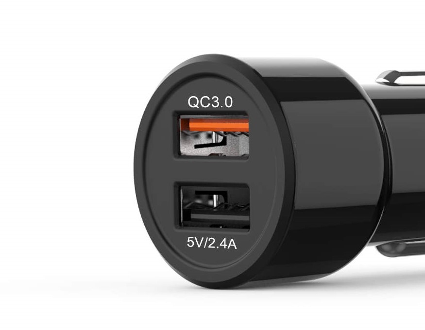 Bluetooth 5.0 Chargeur USB 18W allume-cigare et transmetteur FM Quick  Charge - Noir - Acheter sur PhoneLook