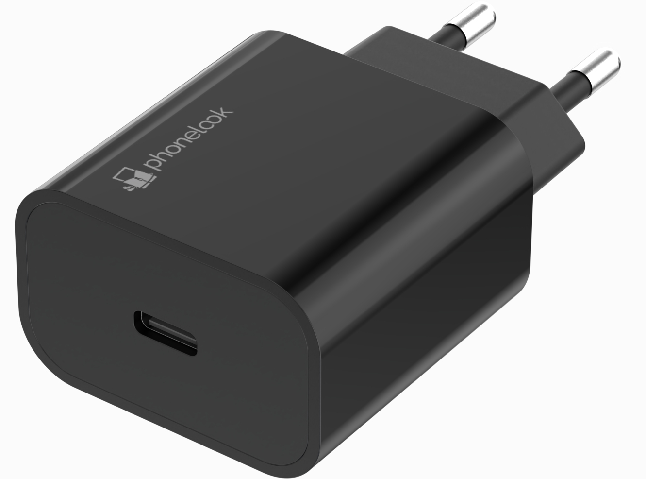 Adaptateur secteur USBC 20W Prise de charge Fast Charge PhoneLook Noir Acheter sur