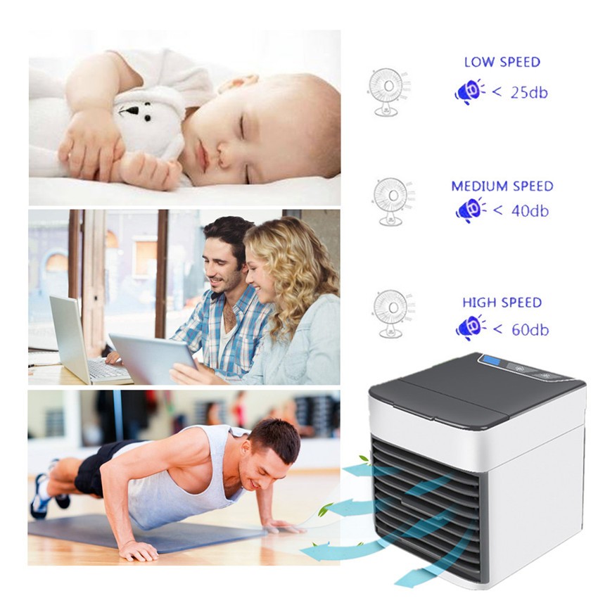 Mini Rafraîchisseur D'Air ARCTIC AIR - Excellent état - Fonctionne Avec Eau Et Glaçons