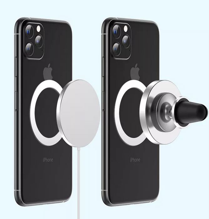 3 Stück Magnetische Drahtlose Lade-Magnet Kreis für Handyhülle Magnet  Aufkleber Kompatibel mit iPhone 13 Handyhülle