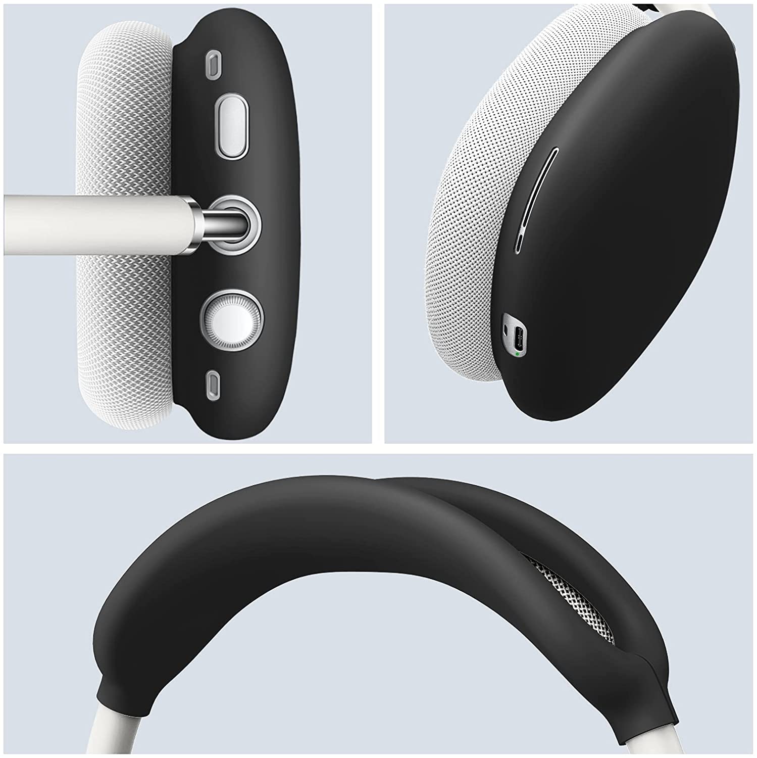 Coque AirPods Max - Silicone souple flexible avec bandeau - Rose - Acheter  sur PhoneLook