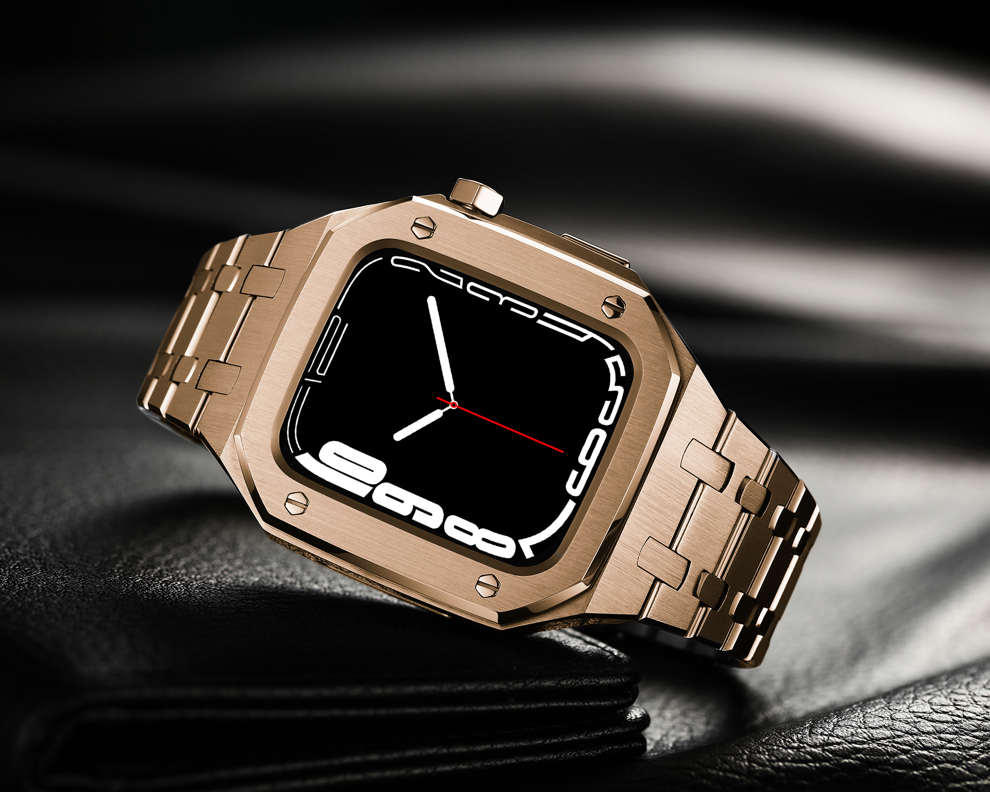 Apple Watch 45 mm Case H lle Schutzgeh use und Armband aus