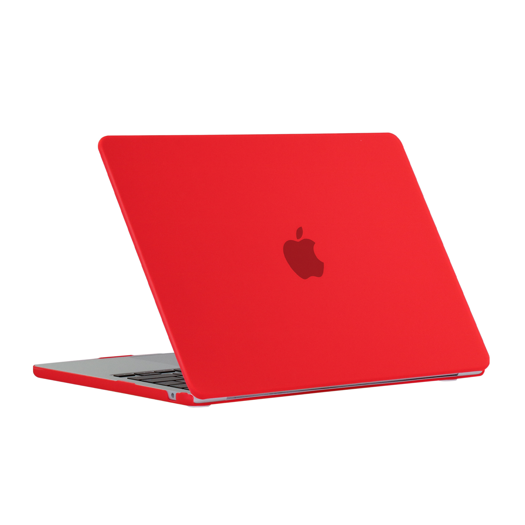 Coque MacBook Pro 16 2021 2023 Hardshell Housse de protection ultra fin deux pieces semi transparent Rouge Acheter sur PhoneLook