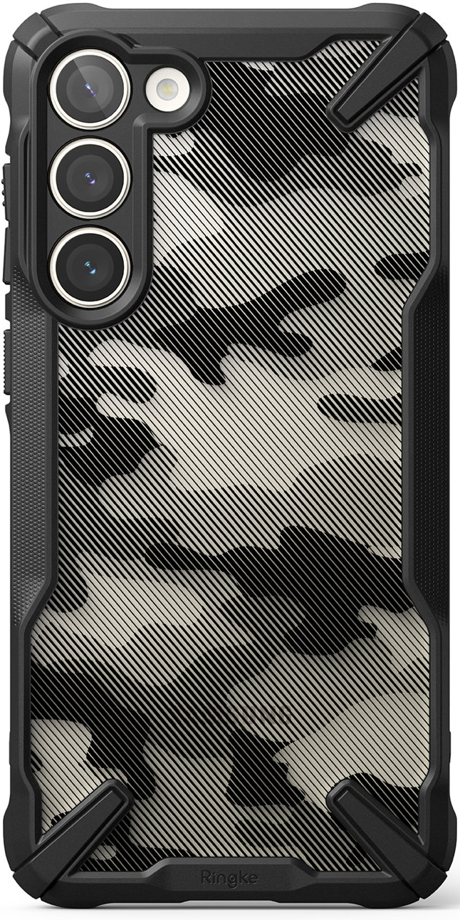 Samsung Galaxy S23+ Case Hülle Ringke Fusion X MilitärCamouflage