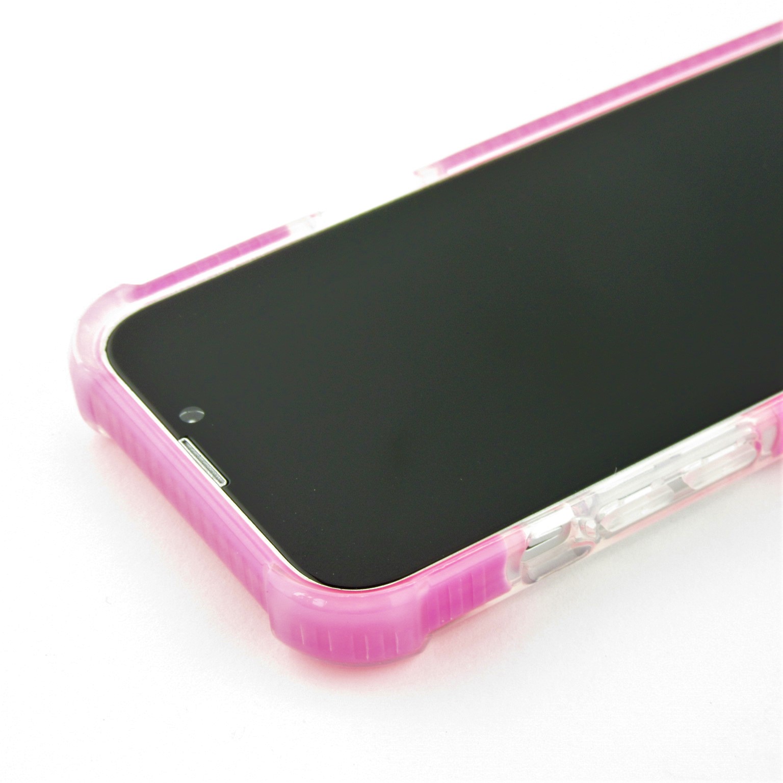 Hülle iPhone 13 mini Bumper Stripes Rosa Kaufen auf PhoneLook
