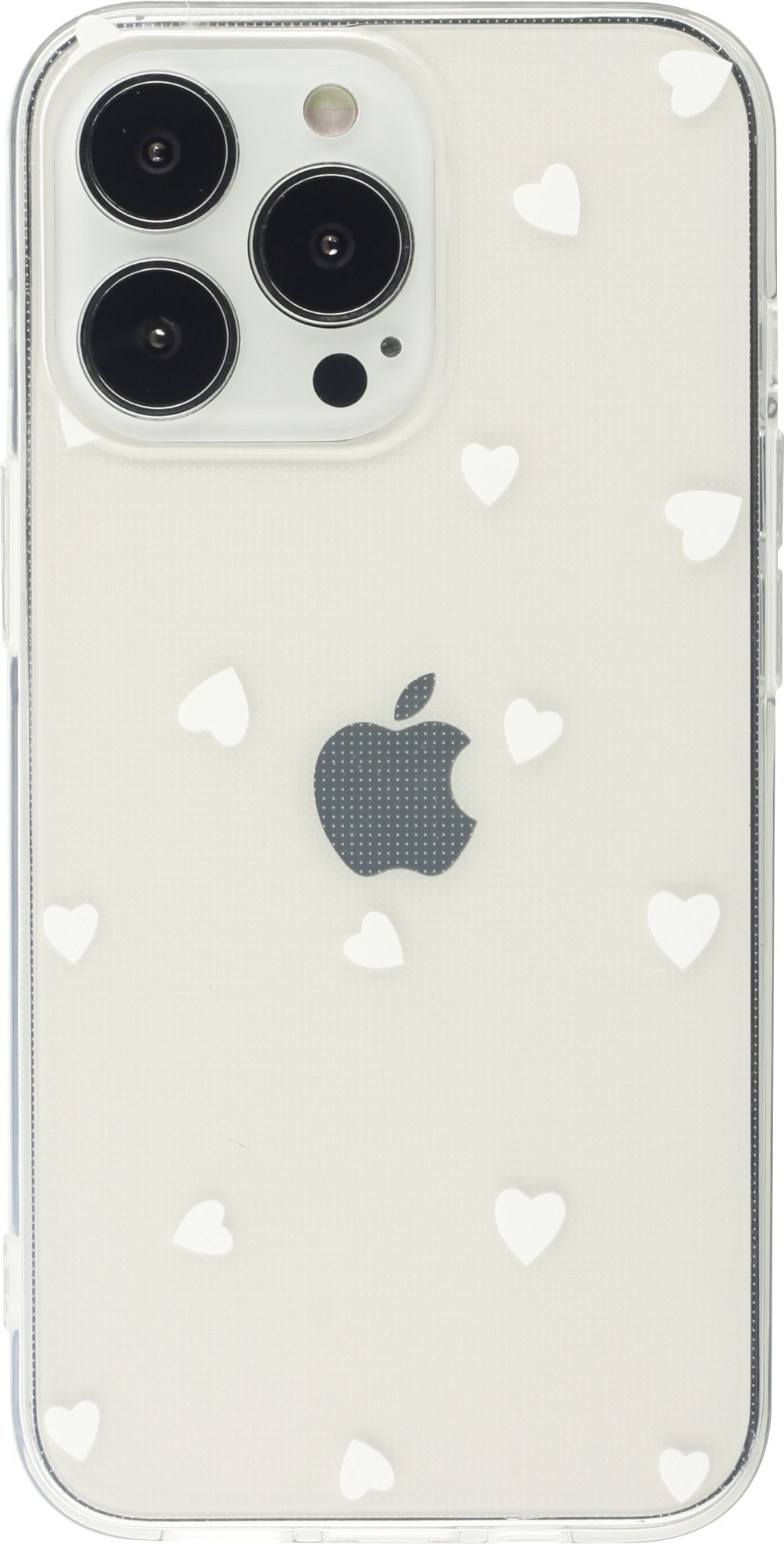 iPhone 14 Pro Max Case Hlle - Gummi kleines Herz - Weiss - Kaufen auf  PhoneLook