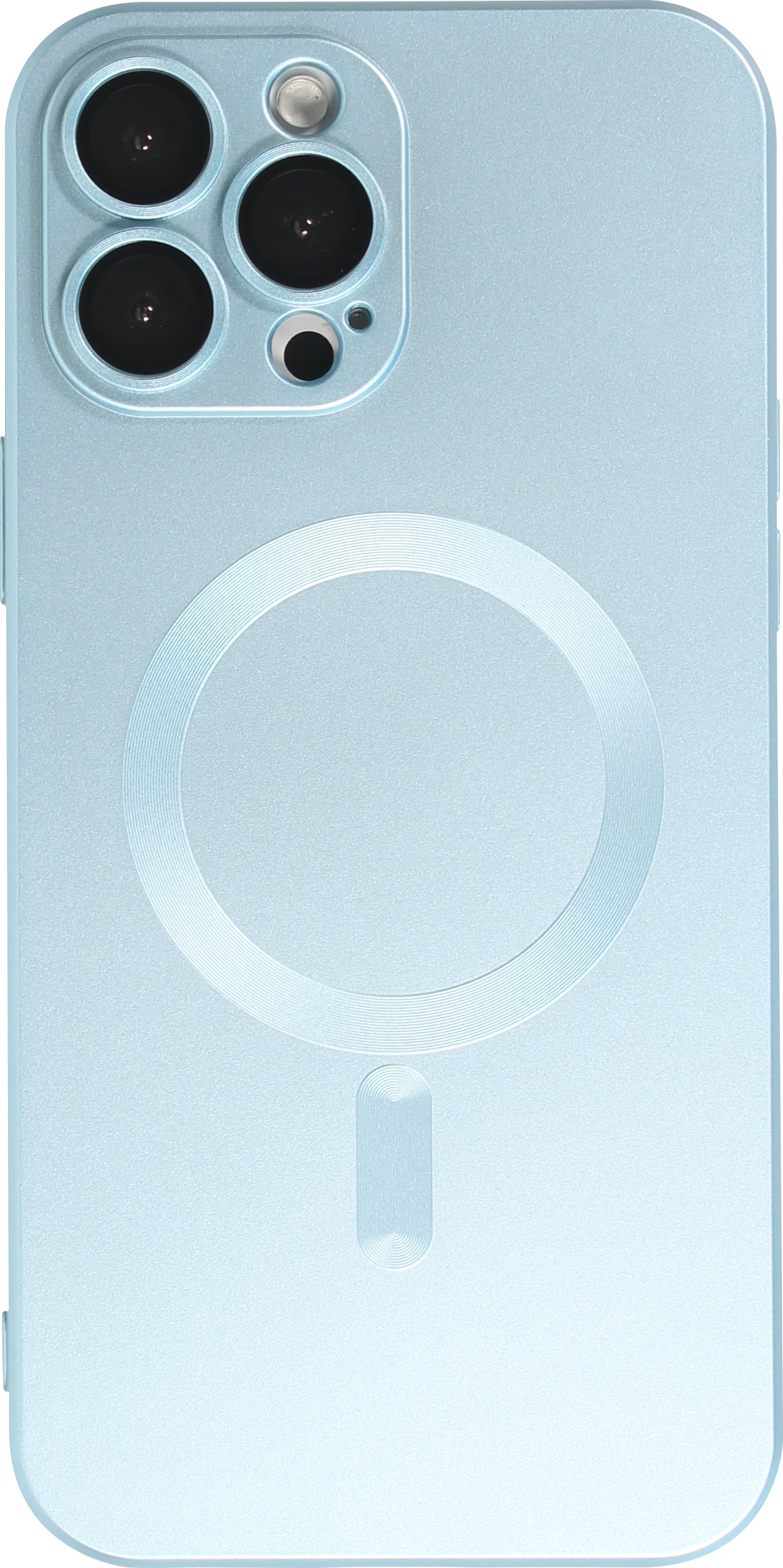 Coque iPhone 13 Pro Max - Gel souple avec vitre de protection caméra  MagSafe - Bleu - Acheter sur PhoneLook