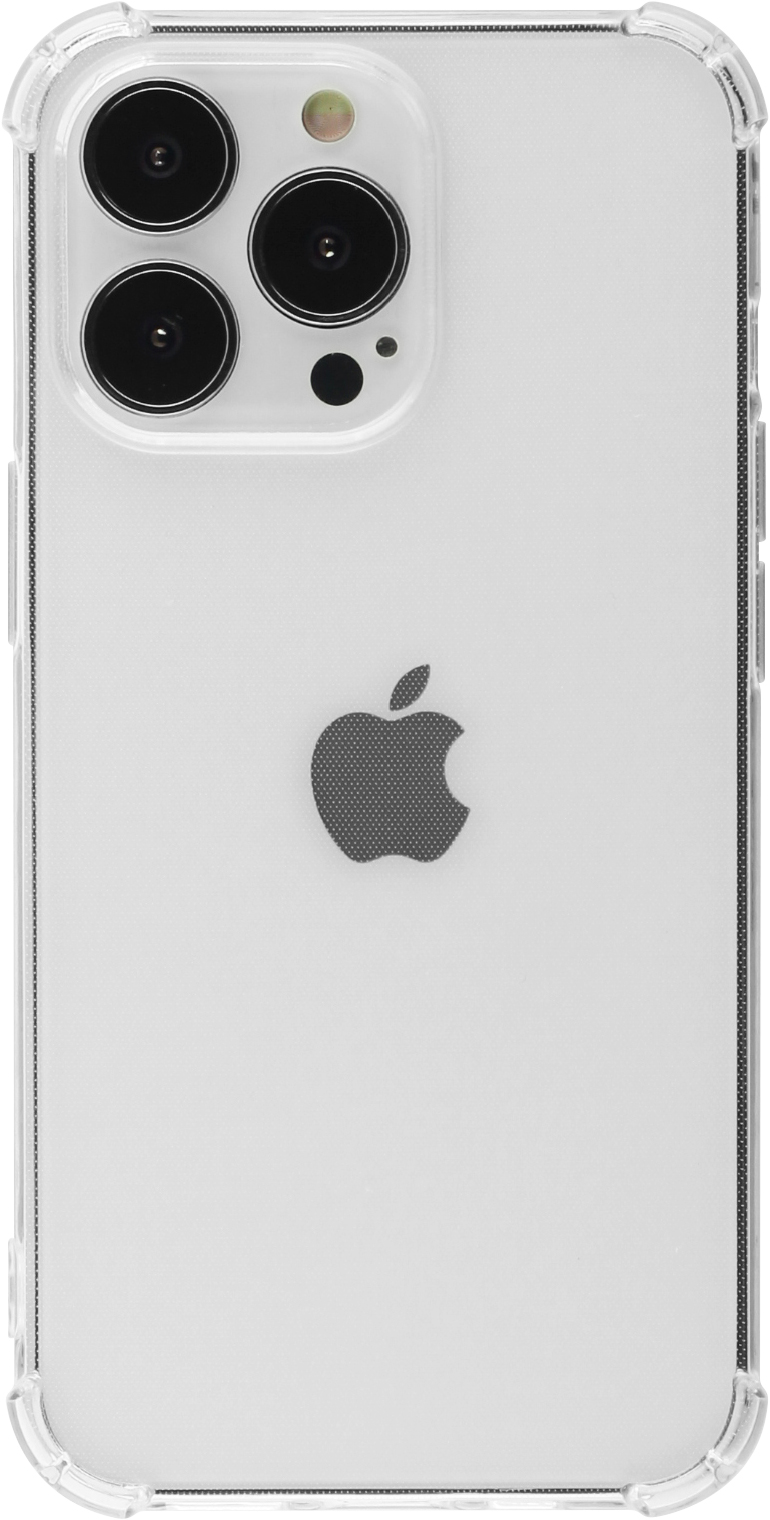 Coque Silicone Transparente Renforcée Pour IPhone 13 + 2 Verres Trempés - Protection 4 Coins - Marque Little Boutik