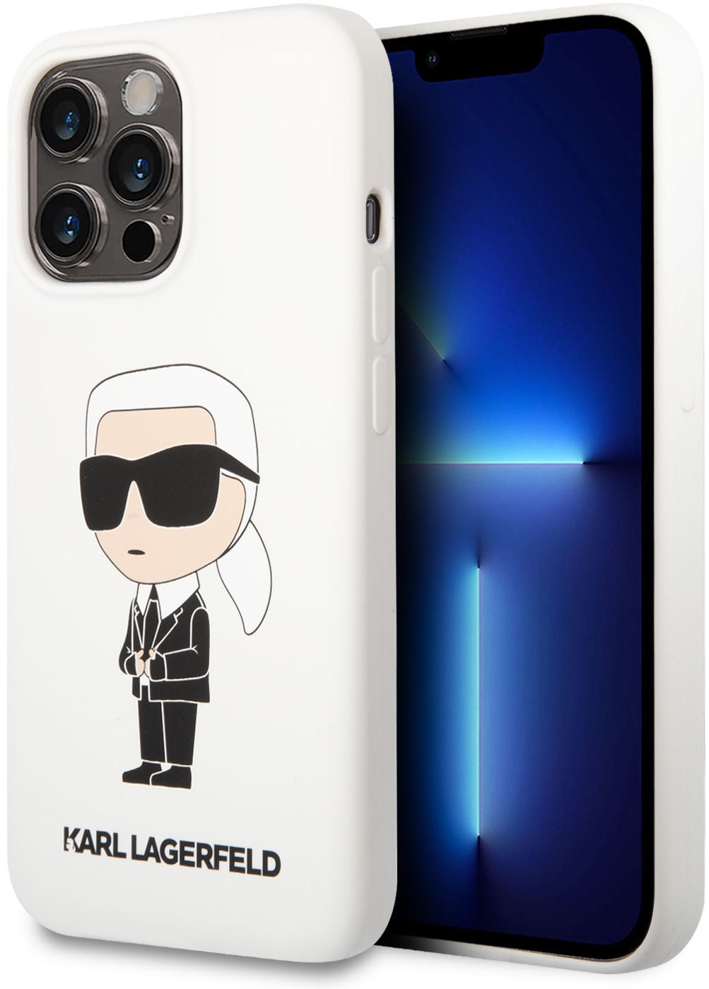 iPhone 13 Pro Max Case Hülle Karl Lagerfeld schik silikon SoftTouch