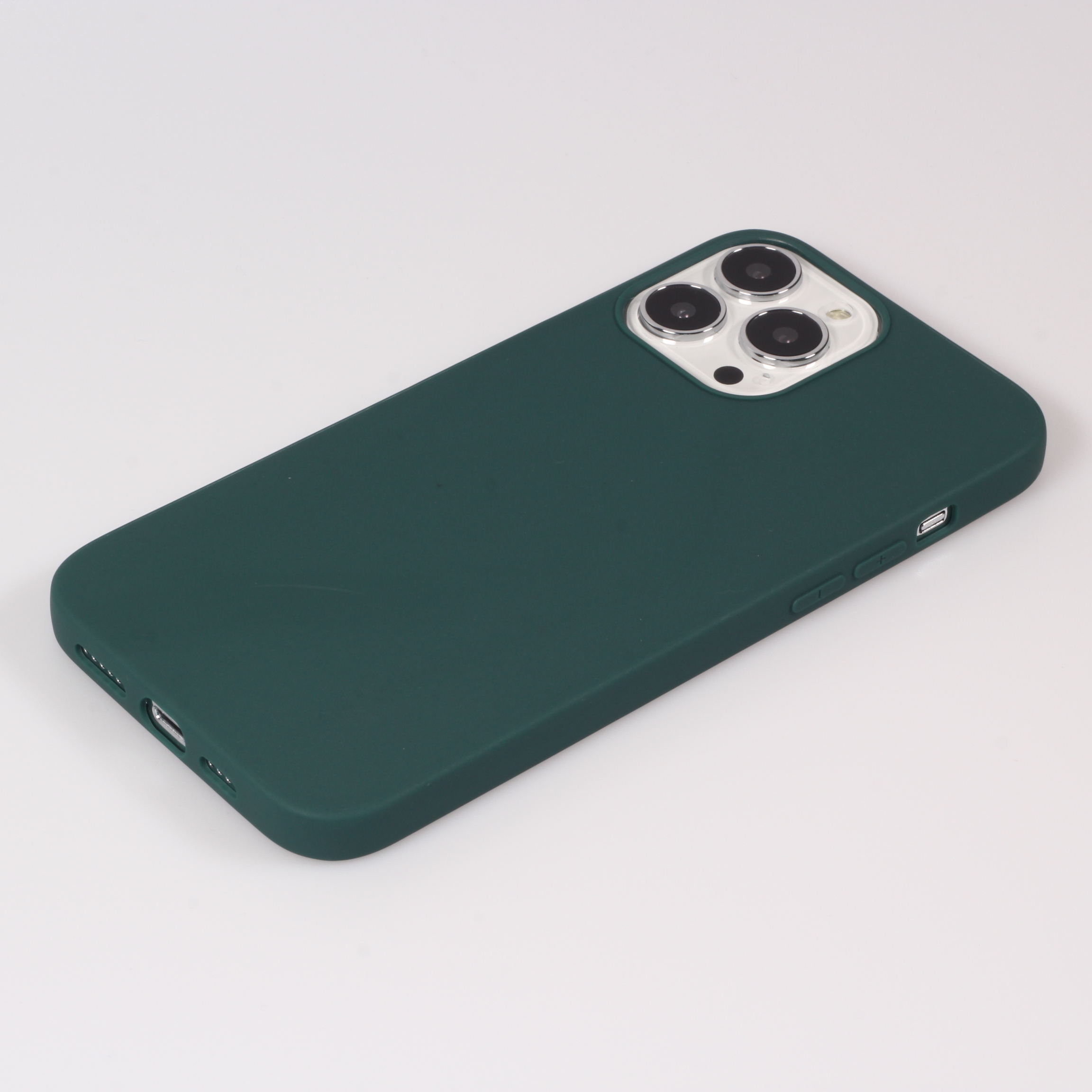 Coque iPhone 13 Pro Max - Silicone Mat - Vert foncé - Acheter sur PhoneLook