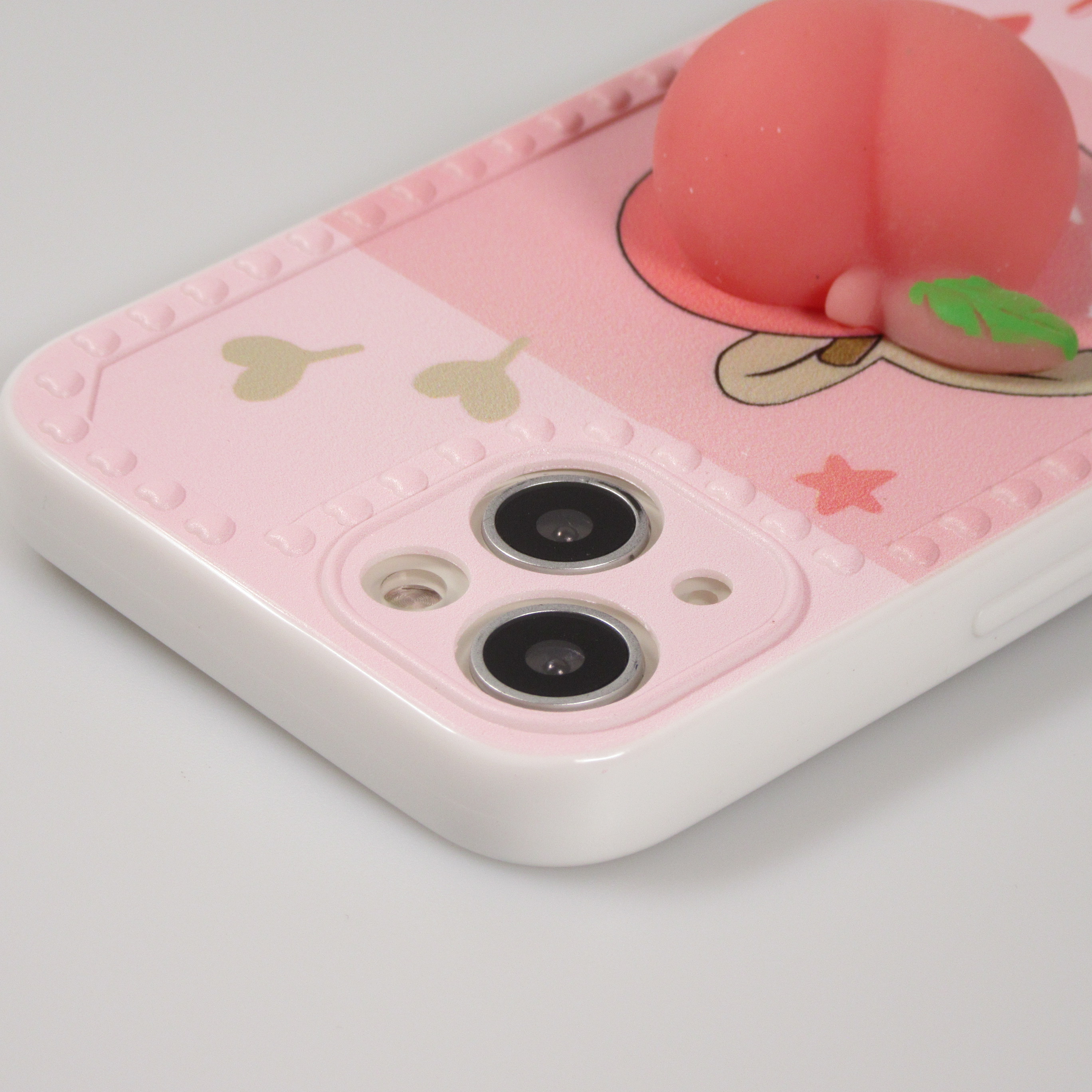 Coque rigide pour iPhone avec impression 3D - Puzzle violet et rose - Un  accessoire créatif et stimulant pour votre iPhone