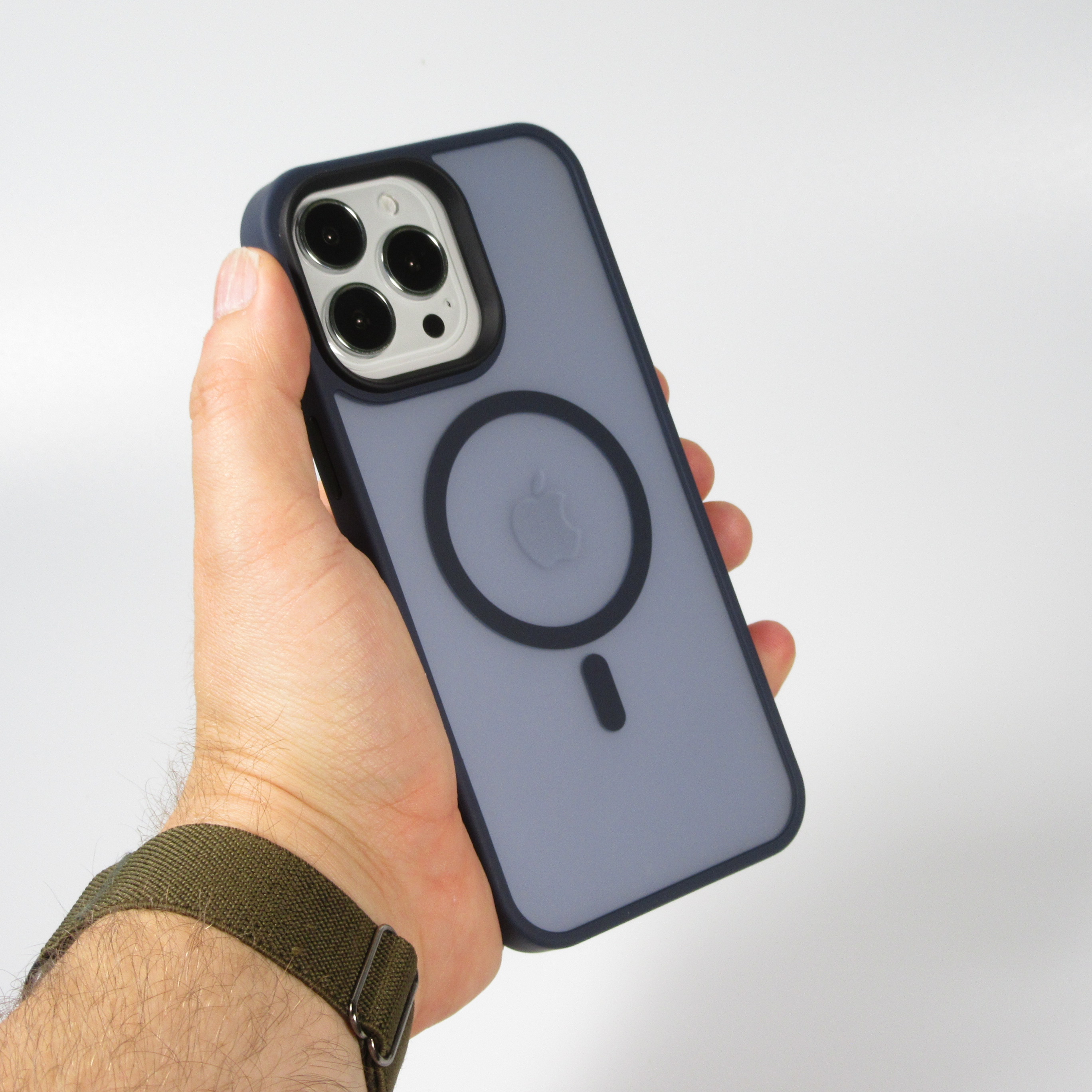 iPhone 13 Pro Max Case Hülle Jelly cover glass semidurchsichtig