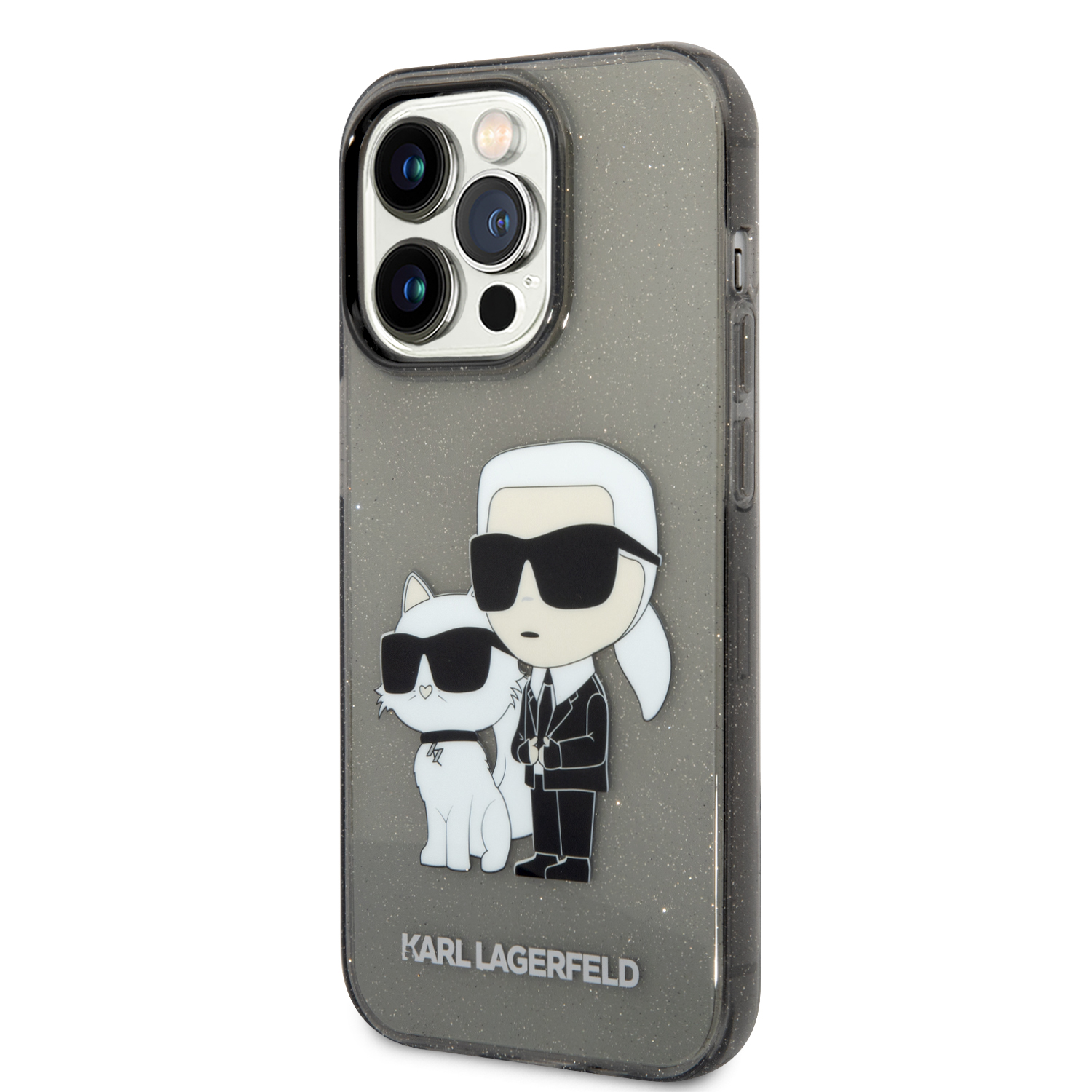 Coque Officielle IPhone 4/4S Karl Lagerfeld Cloutée Blanc Cuir Grainé - Neuf - Anti-choc