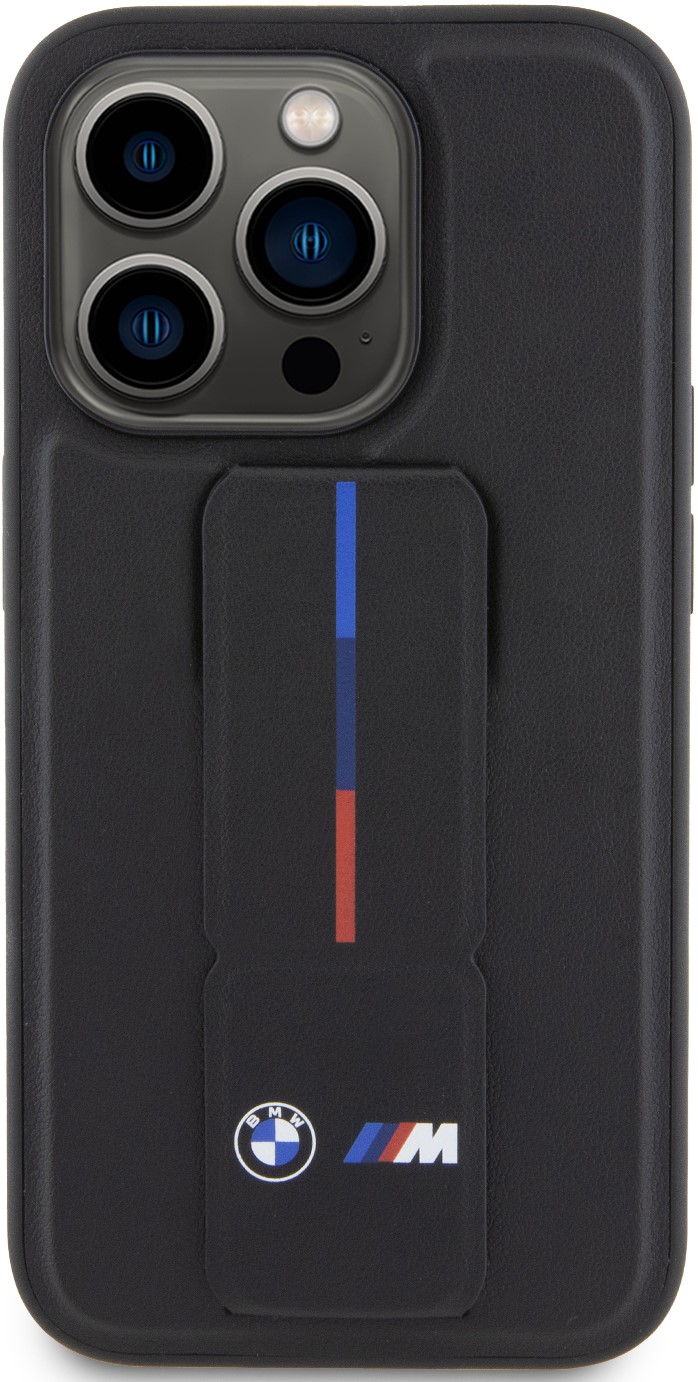 Coque iPhone 15 Pro Max - BMW M similicuir avec support réglable ...