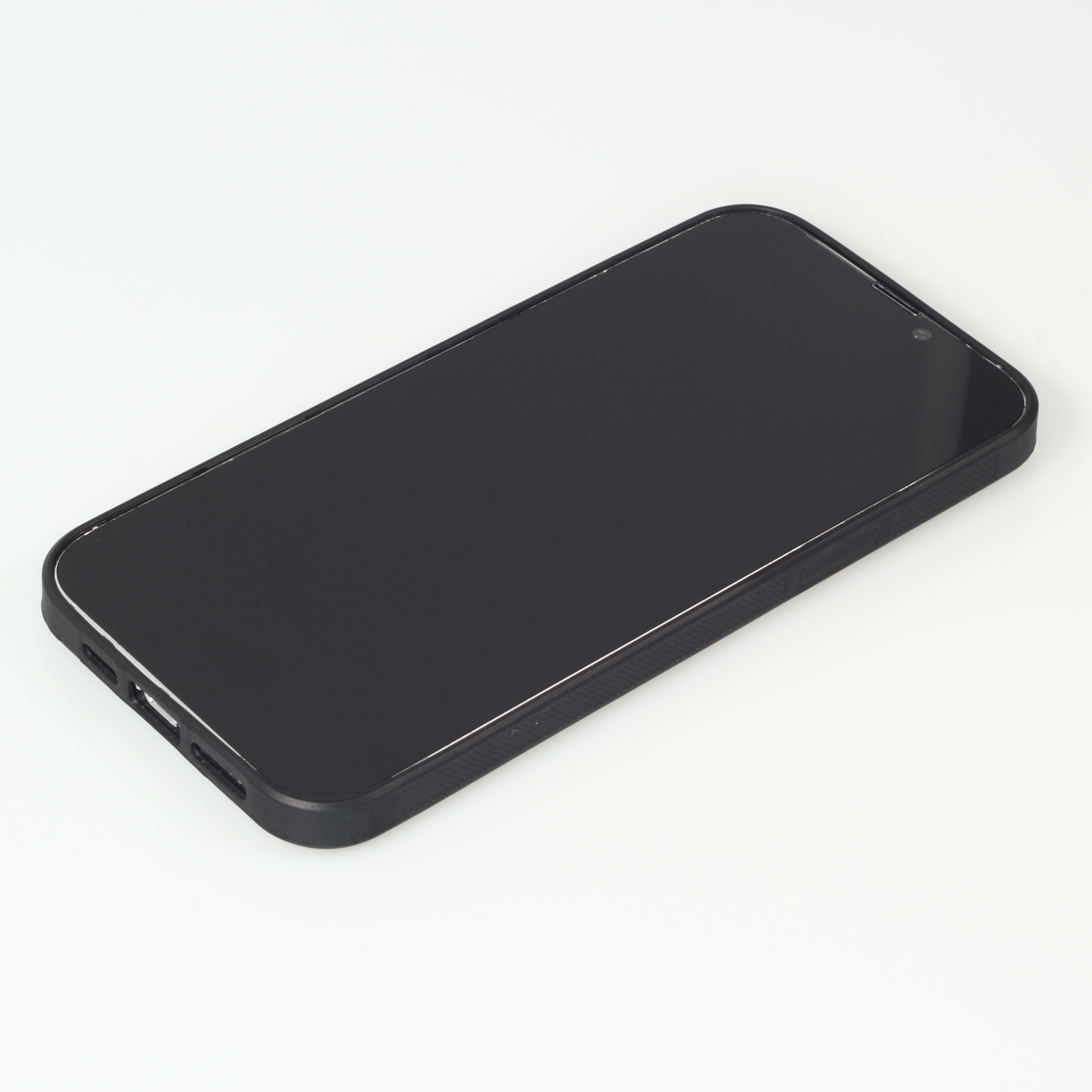 Coque Personnalisée Iphone 13 Coque personnalisée en Silicone rigide noir - iPhone 13 Pro Max