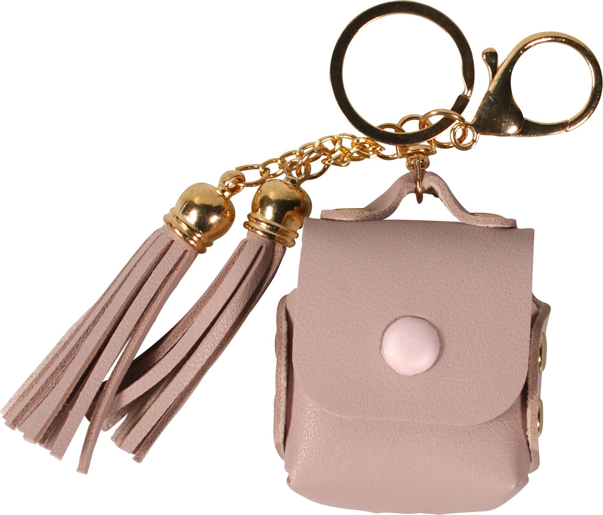 Etui cuir AirPods 1 / 2 - à Franges, Mini-sac à main avec Porte-clés - Rose  clair - Acheter sur PhoneLook