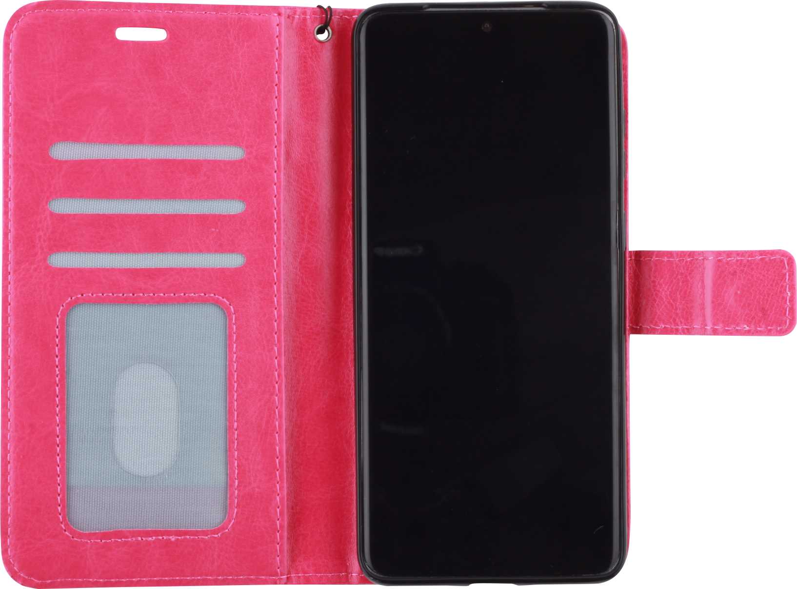 Hülle Samsung Galaxy S21 FE 5G Premium Flip Dunkelrosa Kaufen auf PhoneLook