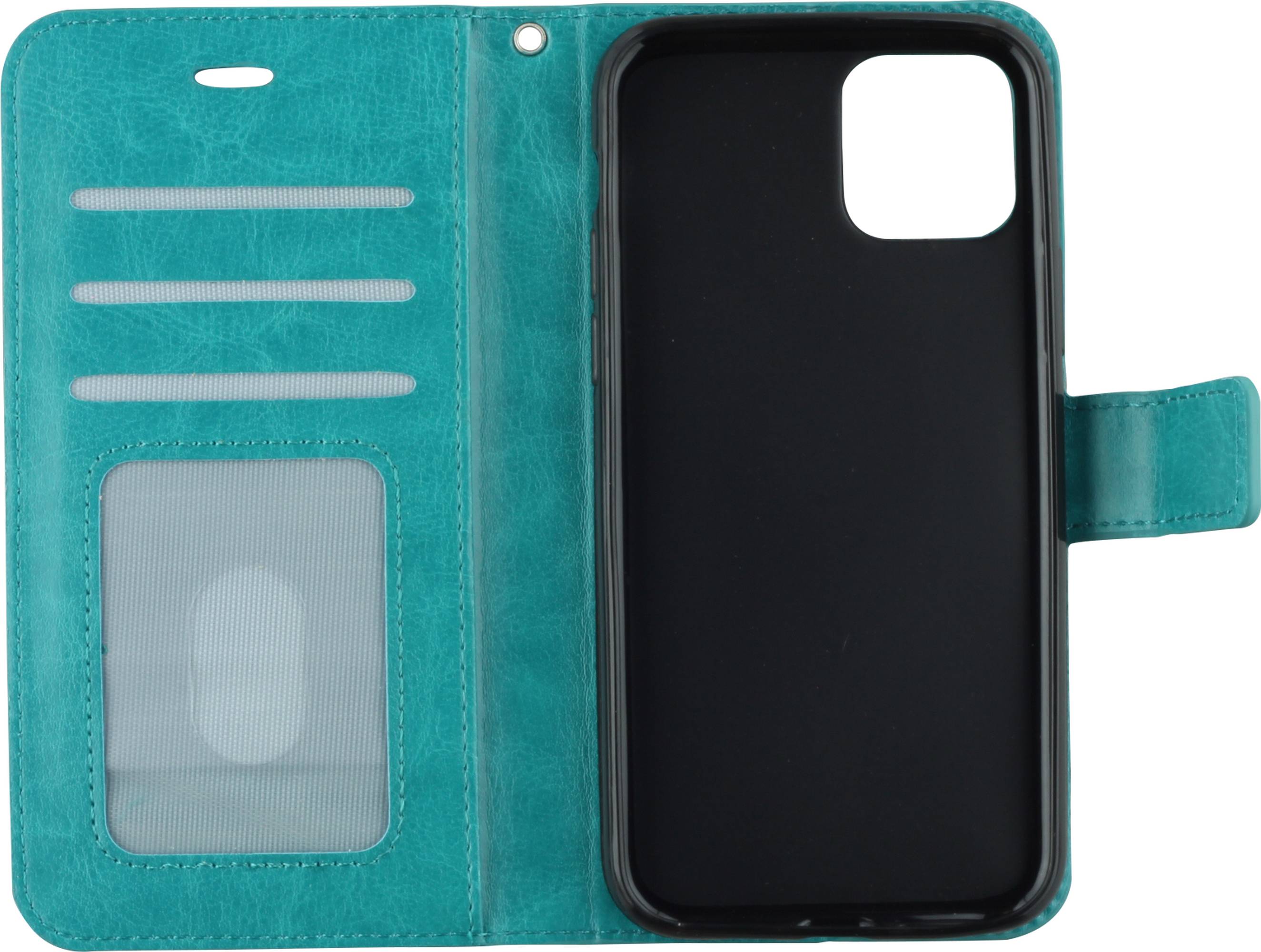 SunYoo Leder-Hülle Für IPhone 14 Pro Max Damen – Mit Kartenhalter, Handschlaufe & Standfunktion, Stoßfest & Magnetisch, Roségold