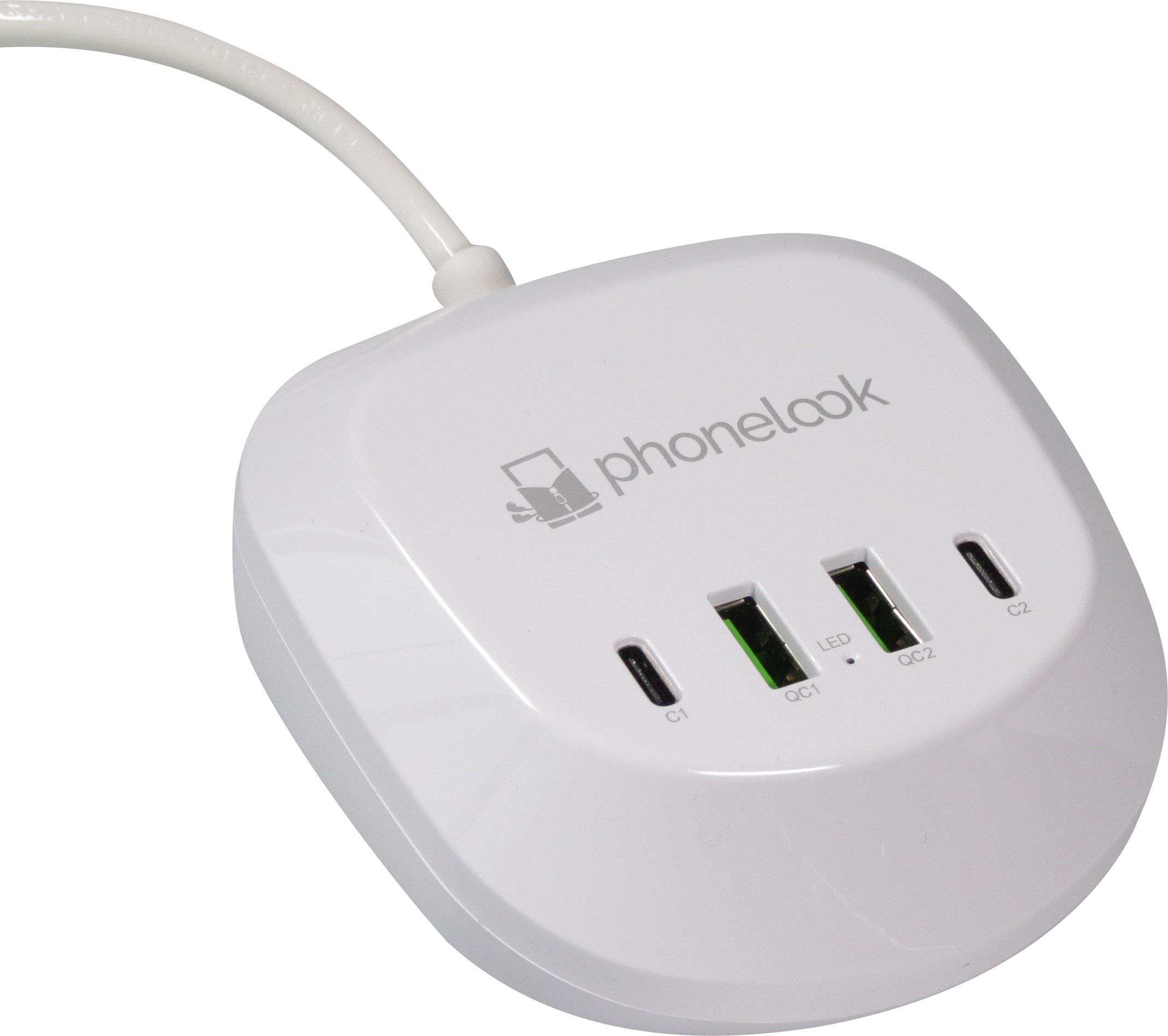 USB-A / USB-C Multi-Stecker Ladestation 40W PhoneLook - Weiss - Kaufen ...