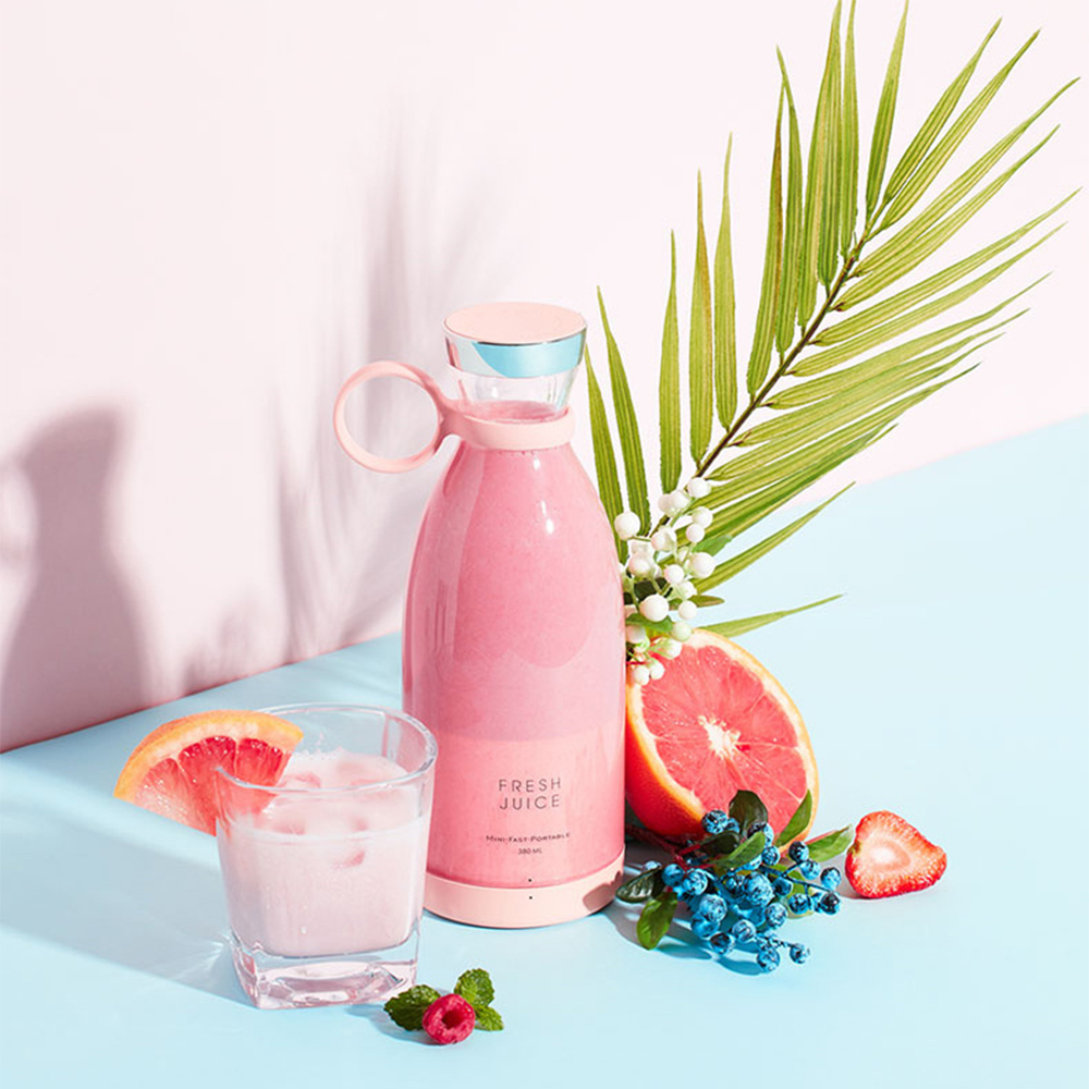 Fresh Juice Smoothie Maker tragbarer Mixer 350ml portable blender mit