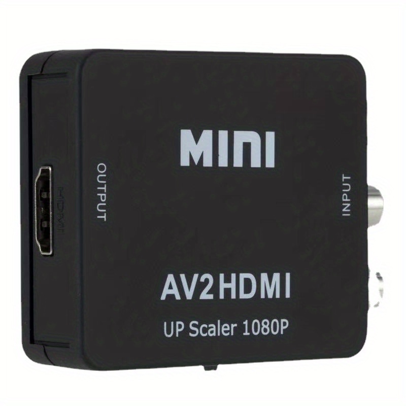 Adaptateur RCA Vers HDMI VIXLW - Conversion 1080P Pour Anciens Appareils