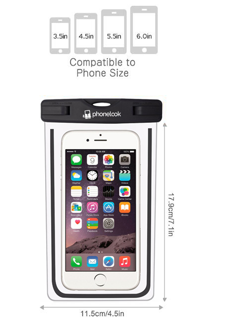 Pochette deals waterproof iphone