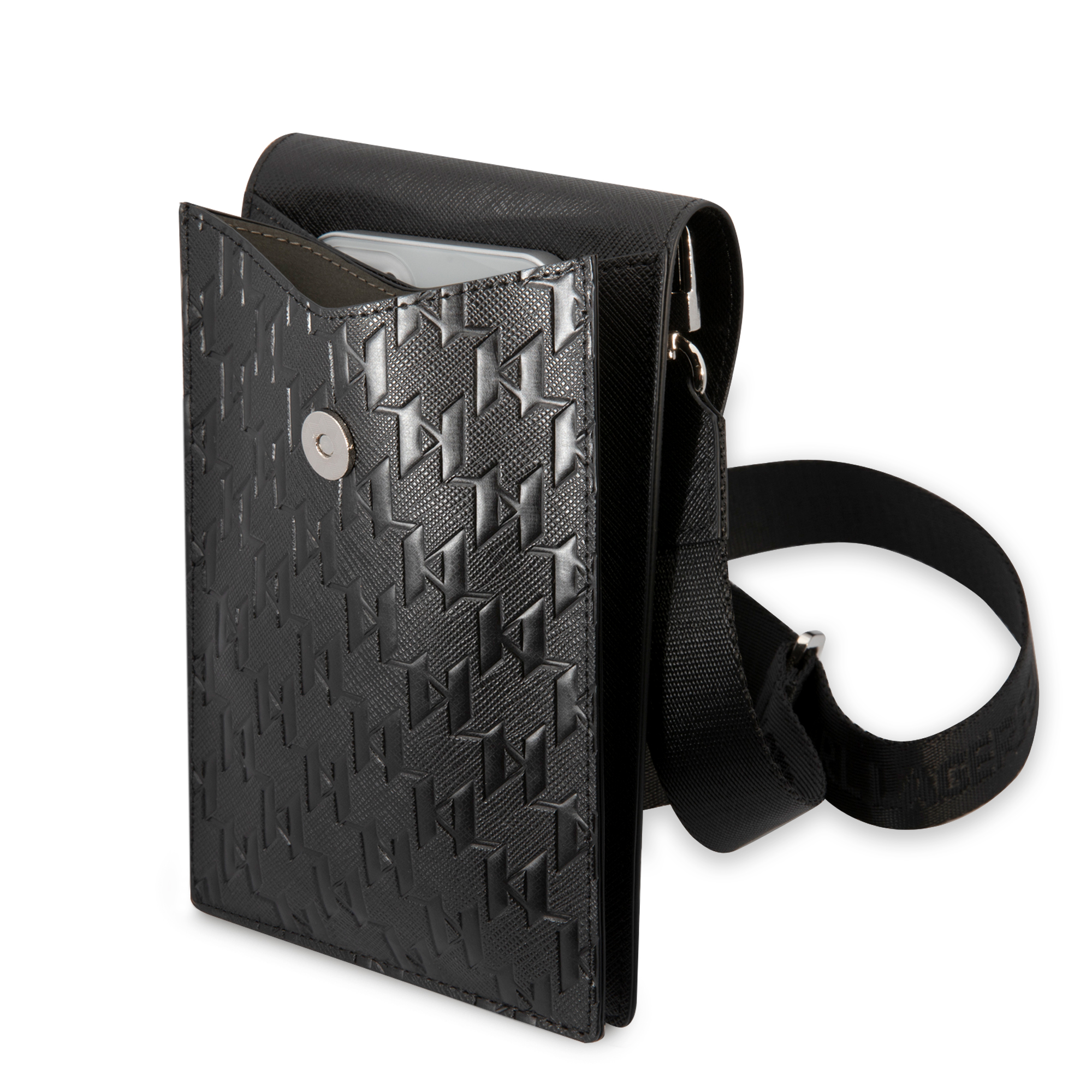 Pochette karl hot sale lagerfeld noir