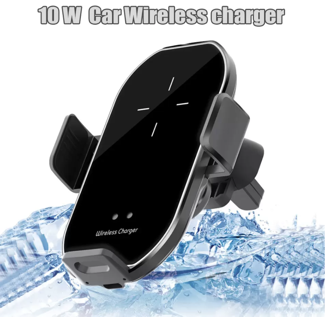 High-Tech Handyhalter 10W Qi fürs Auto - Smart Sensor mit Wireless