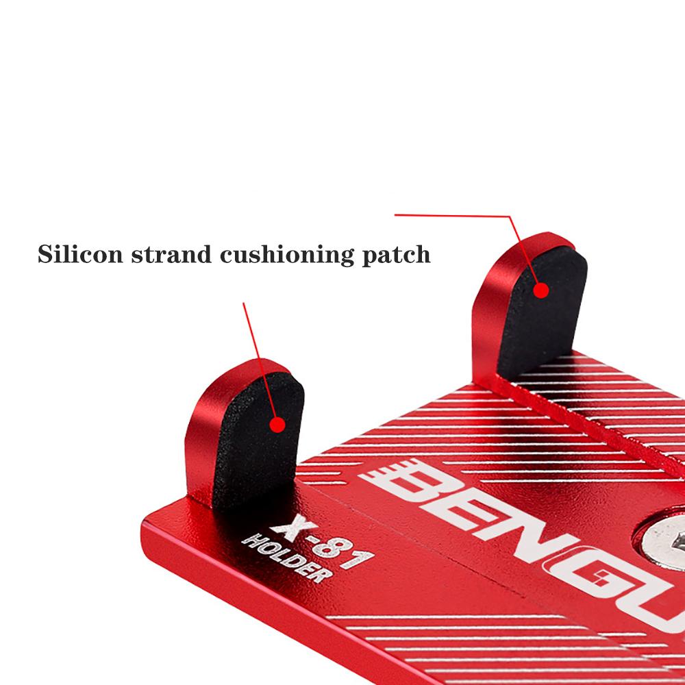 X 81 BENGUO Support de smartphone titanium pour v lo moto