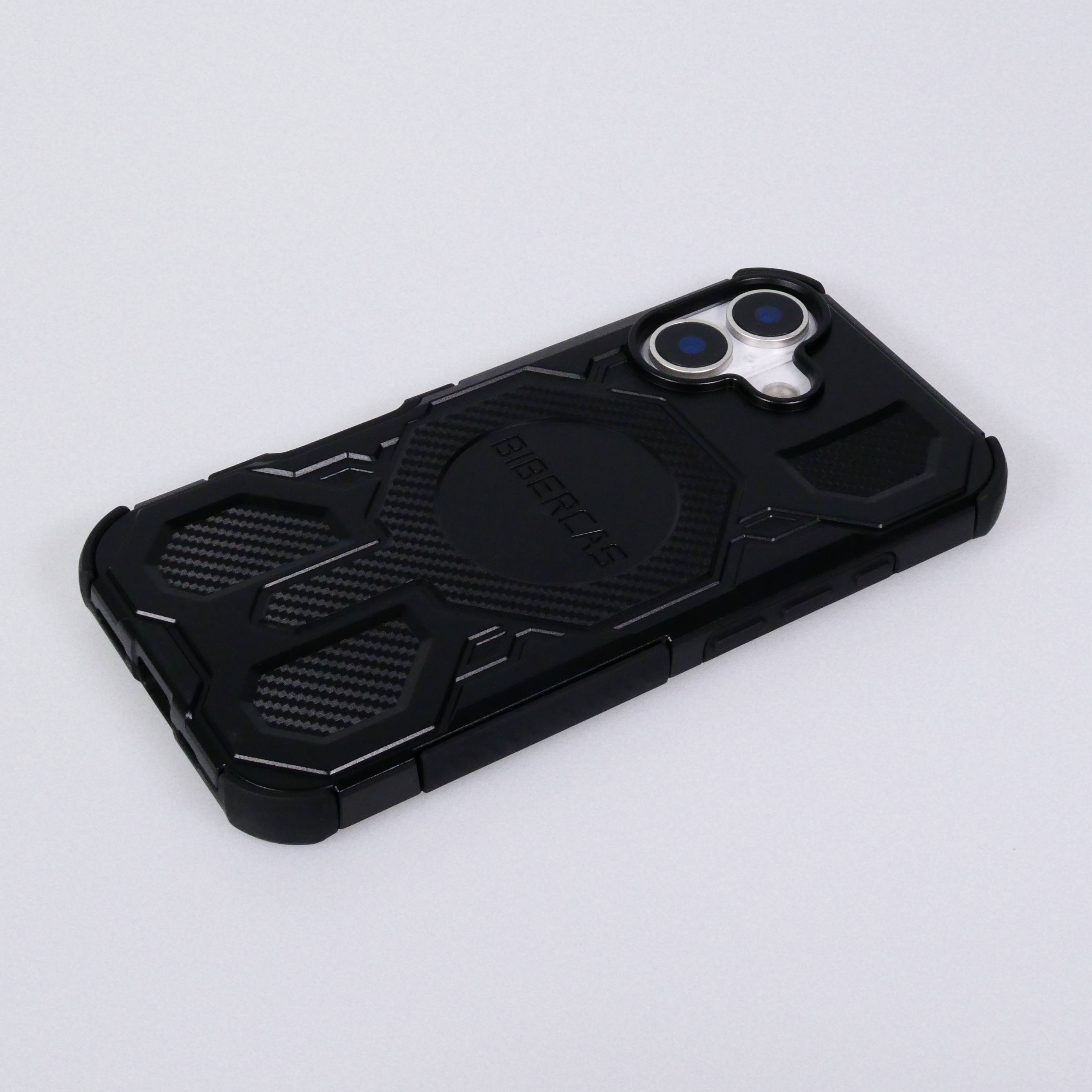 MASOPSK 360° Anneau Rotatif Coque iPhone 15 Pro [Compatible avec MagSafe] [Protection de Qualité