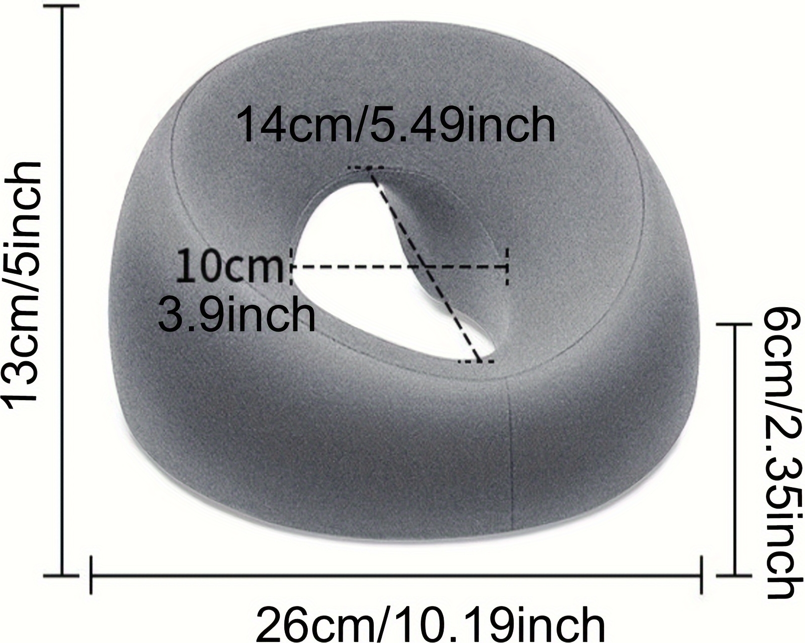 Oreiller en Silicone Doux pour Massage de Corps Visage Détendre