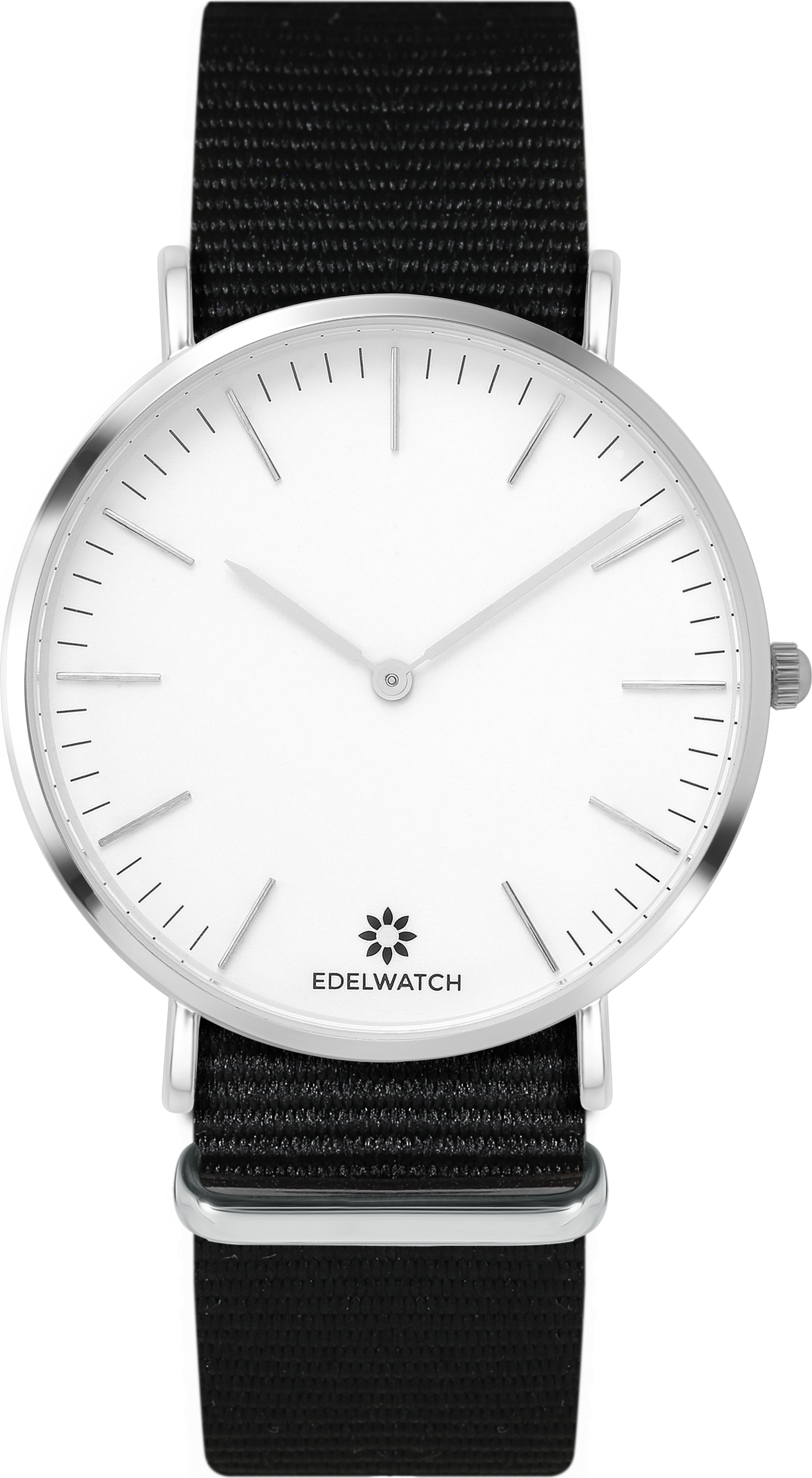 Montre Femme Vintage Quartz - Boîtier Argenté 28mm, Bracelet Silicone Blanc - Occasion
