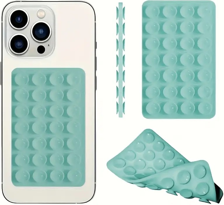 Support Téléphone Universel Ventouse Silicone Vert – BAPPSUS
