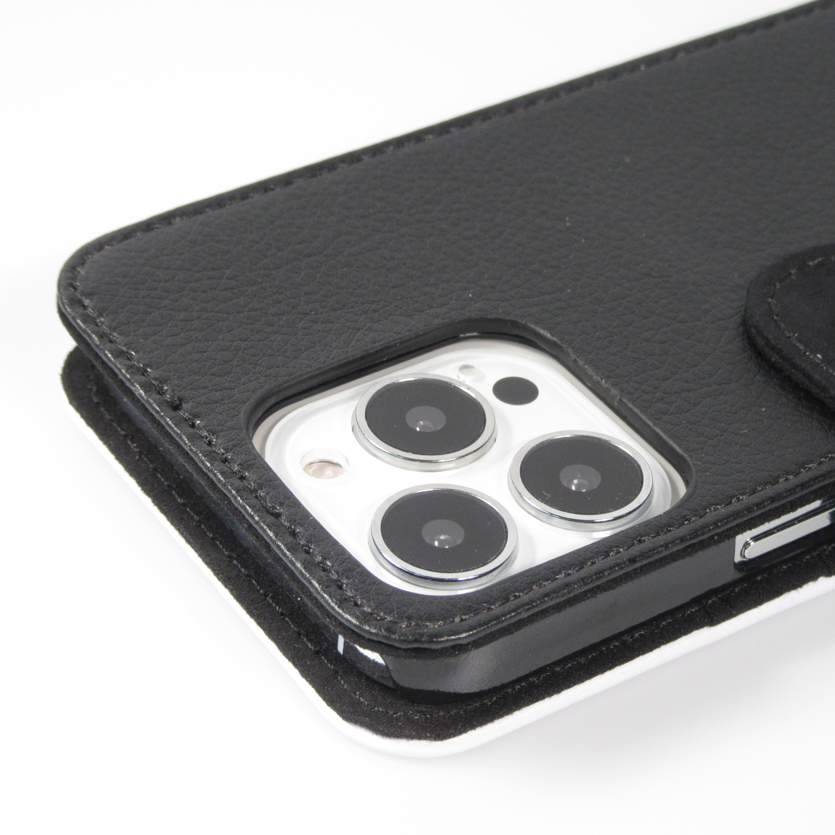 Hülle iPhone 13 Pro Max - Wallet schwarz Reminder Look after yourself