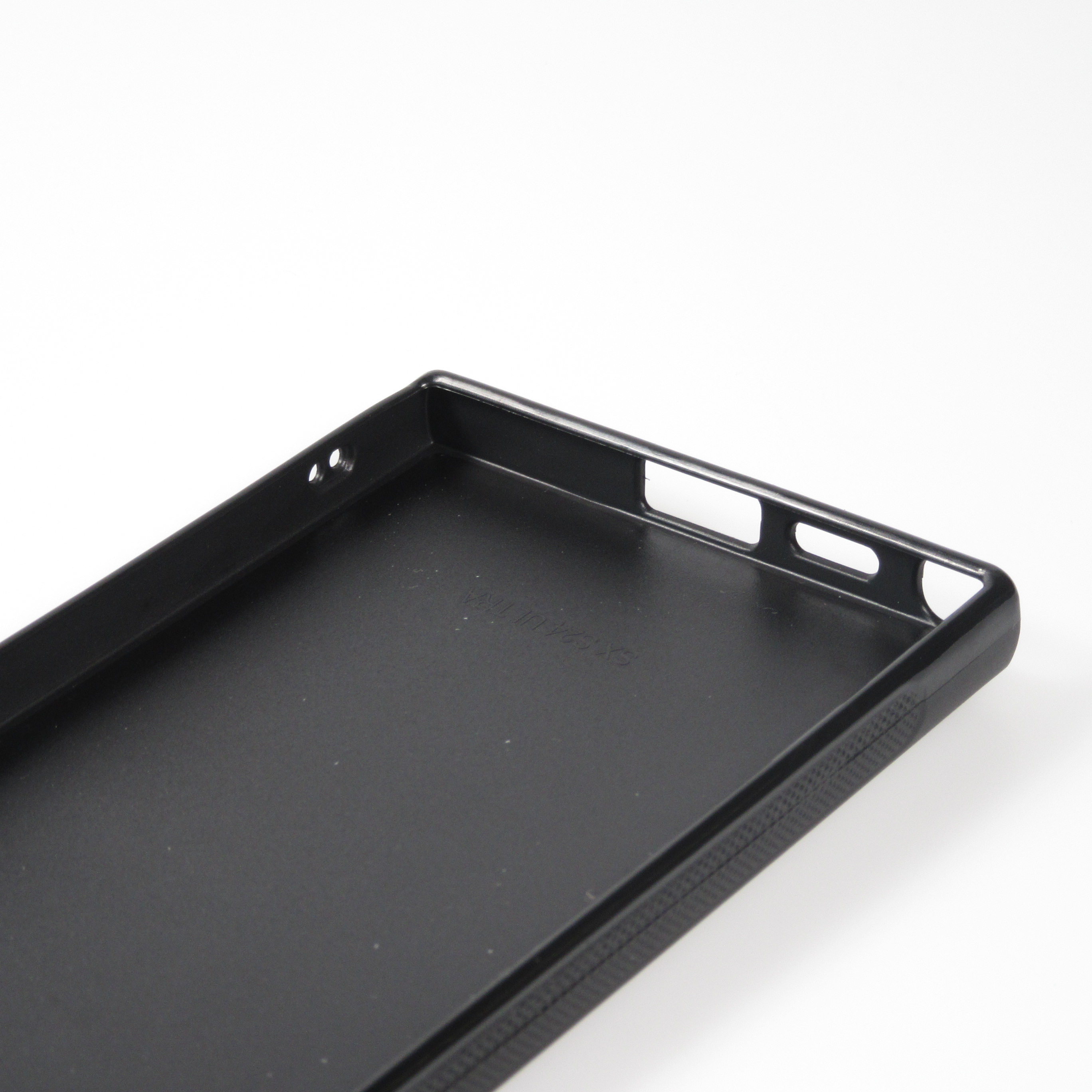Samsung Galaxy S24 Ultra Case H lle Silikon Schwarz Geometric Line 
